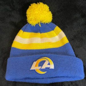 Los Angeles Rams Youth NFL Royal Proof Cuffed Knit Hat with Pom